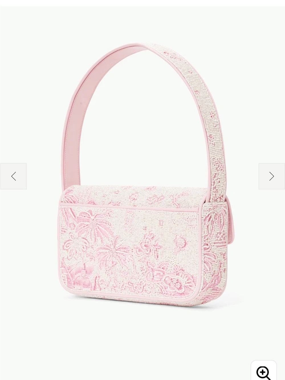 TOMMY BEADED BAG IVORY CHERRY BLOSSOM TOILE - Picture 4 of 5